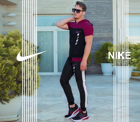 ست تیشرت وشلوار مردانه Nike مدل Magic - Image 2