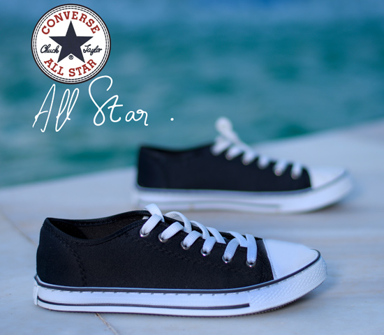 کفش دخترانه مدل ALL STAR (مشکی) - Image 2