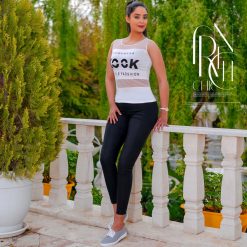 Alternative view of تاپ دخترانه مدل Cook(سفید)