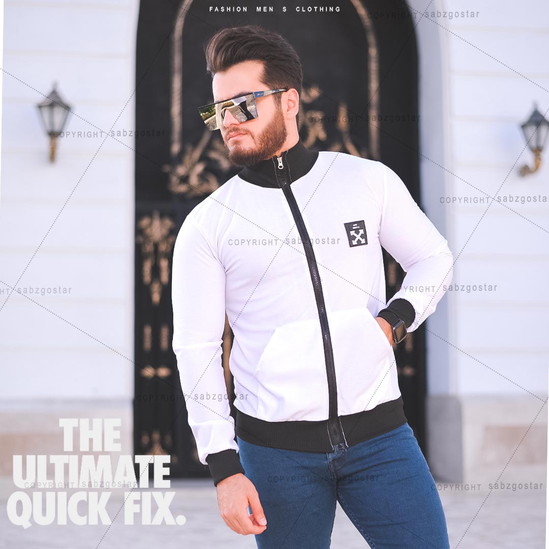 سویشرت ورزشی پاییزه Atmin ( سفید) - Image 2