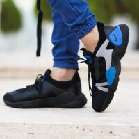 کفش مردانه Horachi Plus (مشکی آبی)