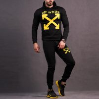 ست سویشرت وشلوار Off White black