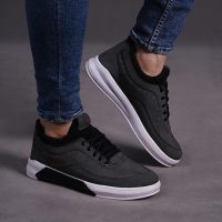 کفش مردانه PRADA مدل Zaff( طوسی)