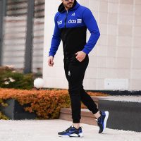 ست سویشرت و شلوار adidas مدل Himan (آبی)