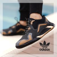 کفش adidad مدل Zinax(مشکی طلایی)