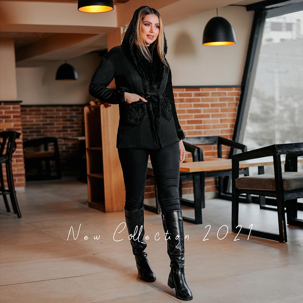 هودی زنانه مدل Leon ( مشکی) - Image 4