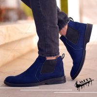 کفش ساقدار مردانه Mita(سورمه ای)