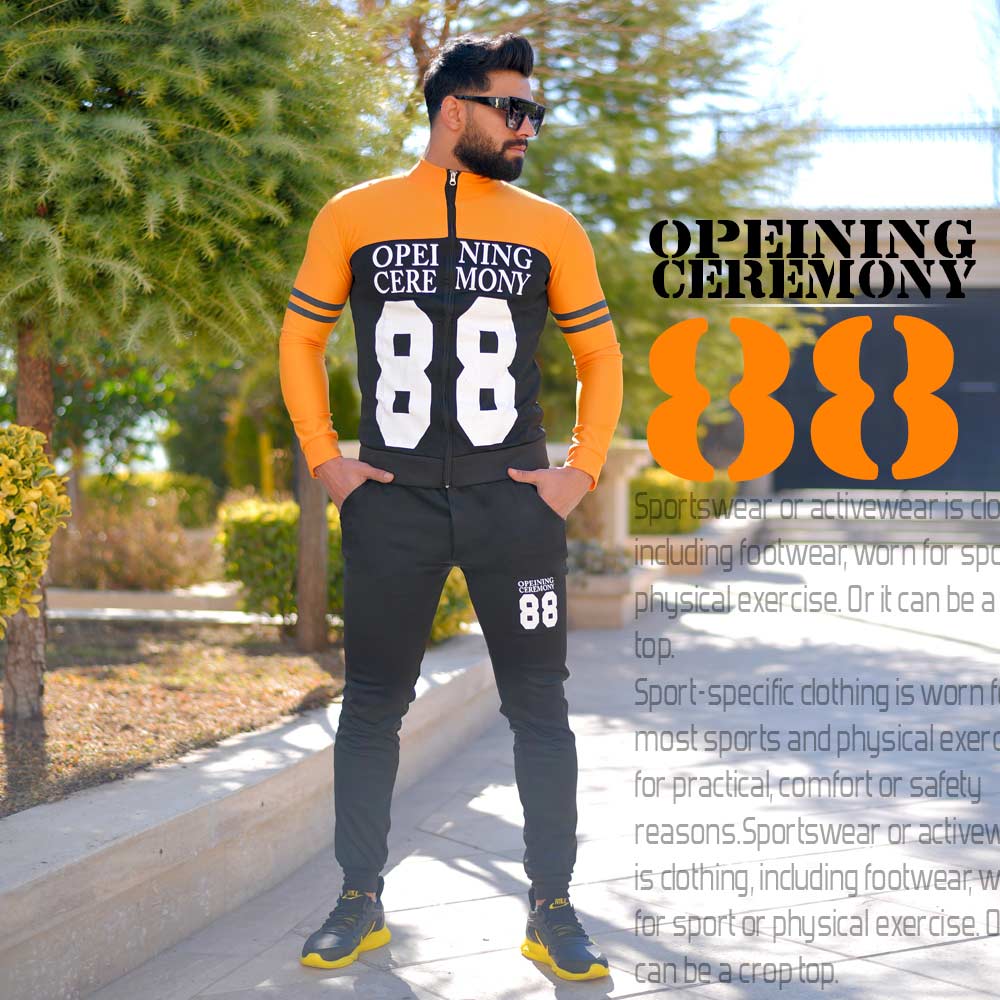 ست سویشرت و شلوار 88(زرد) - Image 2