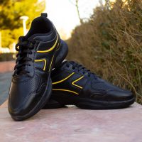 کفش مردانه مدل Neon ( مشکی زرد)