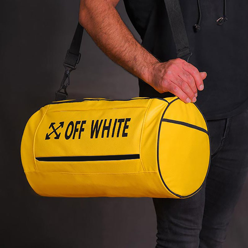 ساک ورزشی Off white (زرد) - Image 3