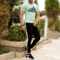 ست تیشرت و شلوار adidasمدل Atro(سبز)