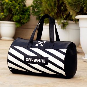 ساک ورزشی Offwhite مدل Tacaz (مشکی)