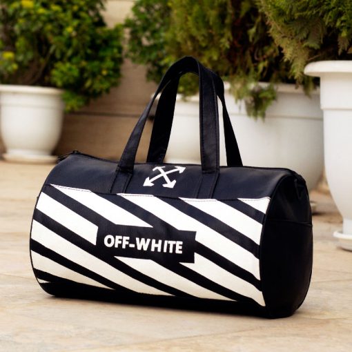 ساک ورزشی Offwhite مدل Tacaz (مشکی)