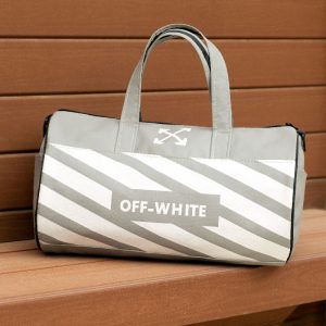 ساک ورزشی Offwhite مدل Tacaz (طوسی)
