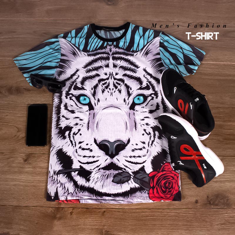 تیشرت مردانه Tiger مدل F55 - Image 4