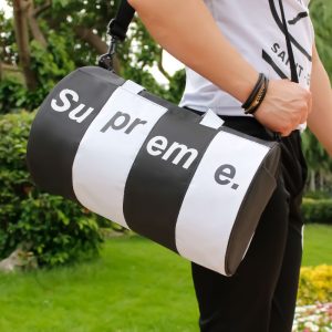 ساک ورزشی مدل Supreme (مشکی سفید)