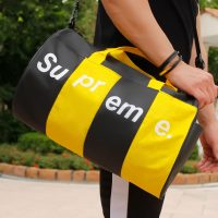 ساک ورزشی مدل Supreme (مشکی زرد)