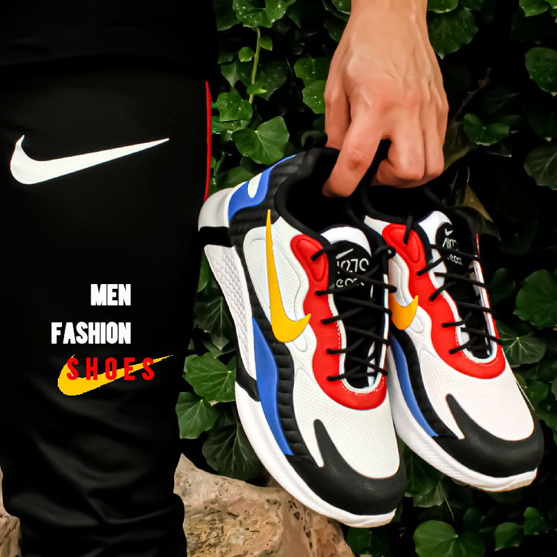کفش مردانه Nike مدل Air270 (زرد قرمز) - Image 3