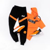 ست تیشرت شلوار کلاه دار Fila مدل chikom