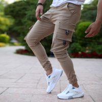 شلوار اسلش مردانه مدل Atmesh (کرمی)