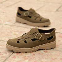 صندل مردانه مدل Bizon (زیتونی)