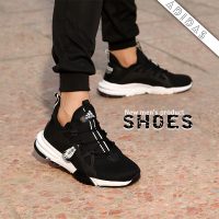 کفش مردانه adidas مدل Bandes(مشکی سفید)