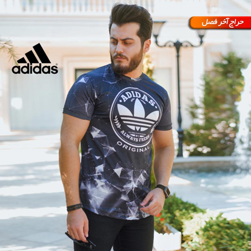 تیشرت مردانه Adidas مدل Rizan - Image 2