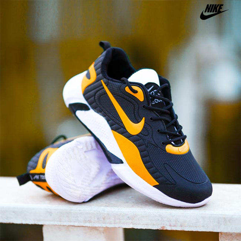 کفش مردانه Nike مدل Air 270 (مشکی زرد) - Image 3