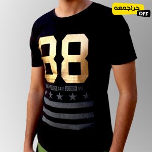 تیشرت مردانه  ITALY  88  Black