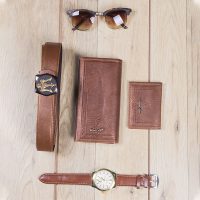 ست کیف و کمربند Mamimod(عسلی)