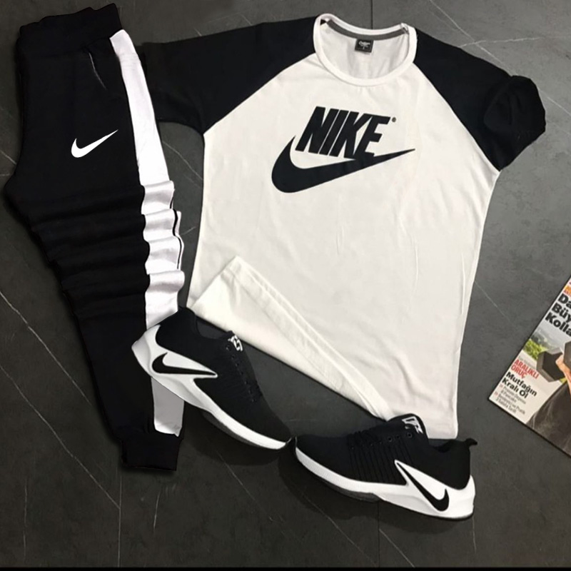 ست تیشرت وشلوار مردانه nike مدل Adash - Image 3