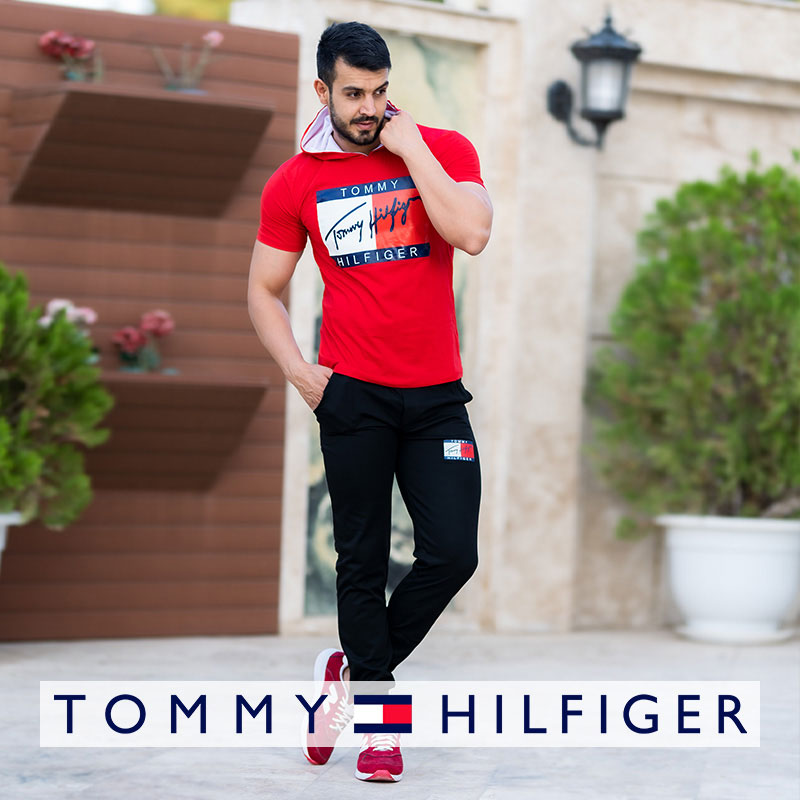 ست تیشرت و شلوار کلاهدار tommy مدل Hilfiger - Image 3