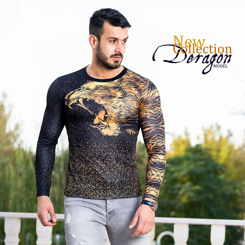 بلوز مردانه مدل Deragon - Image 2
