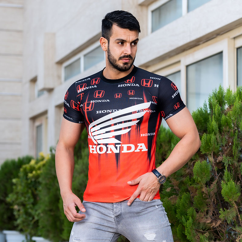 تیشرت مردانه Honda مدل ROT - Image 4