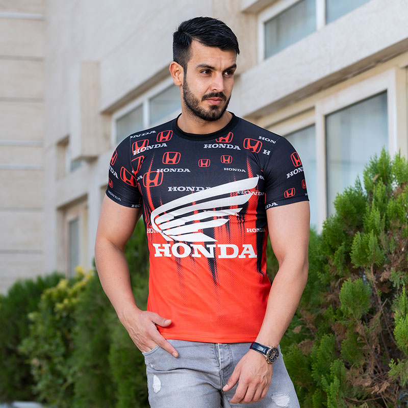 تیشرت مردانه Honda مدل ROT - Image 5