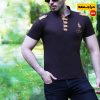 تیشرت یقه ایستاده polo (مشکی)
