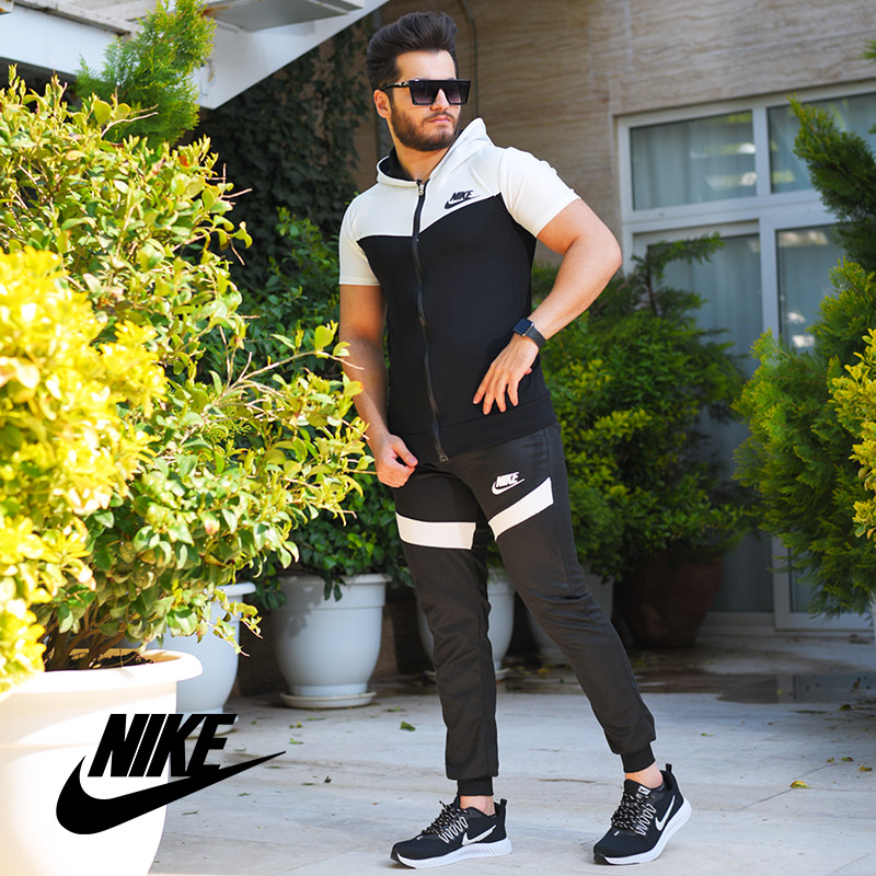 ست تیشرت وشلوار زیپ دار Nike مدل Adolpha - Image 2
