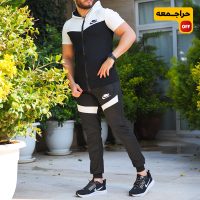 ست تیشرت وشلوار زیپ دار Nike مدل Adolpha
