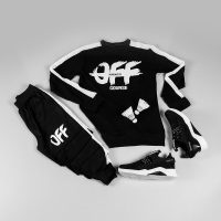 ست بلوز و شلوار مردانهCOURSE(مشکی)