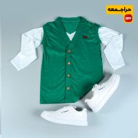 بلوز مردانه طرح ژیلت jaxon (سبز)
