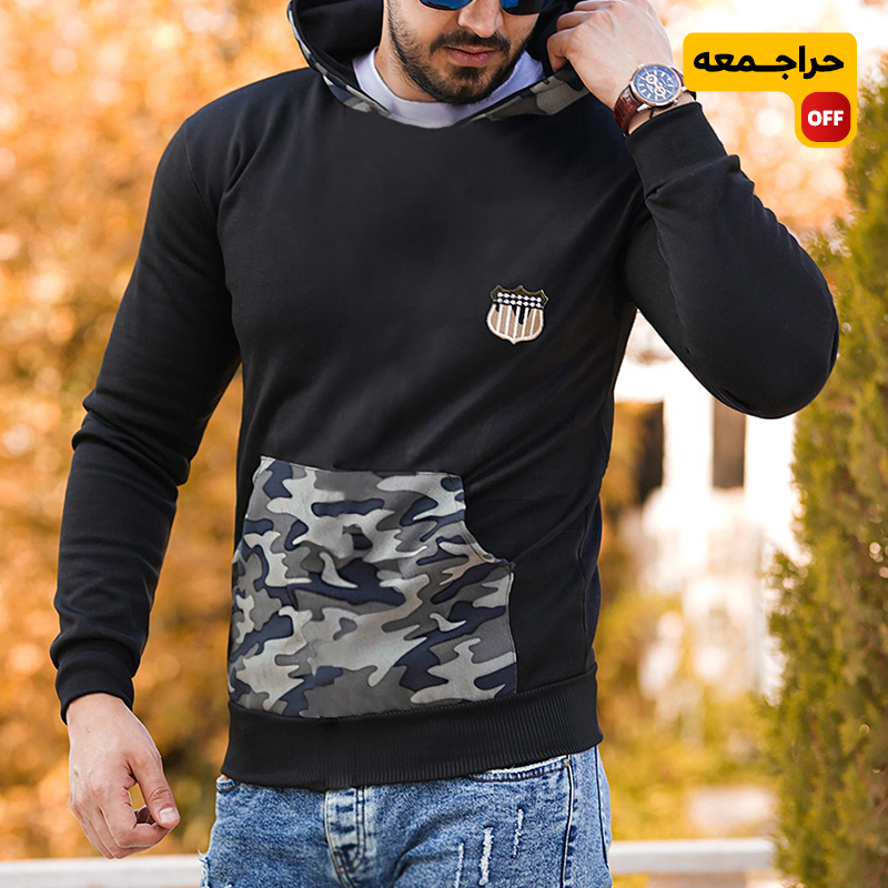 سویشرت مردانه ارتشی Laxpp