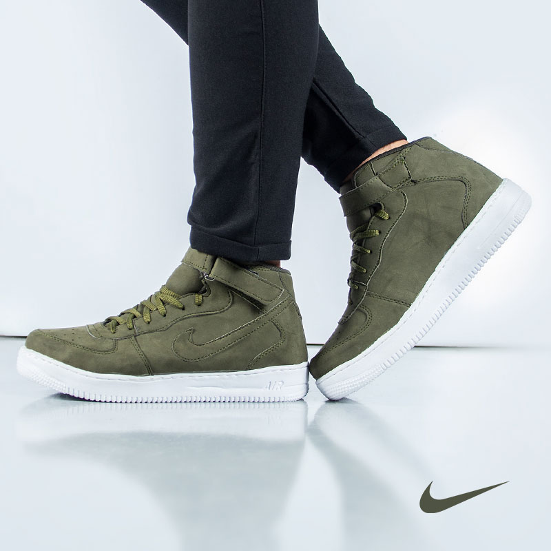 کفش ساق دار NIKE مدل FORCE (سبز) - Image 3