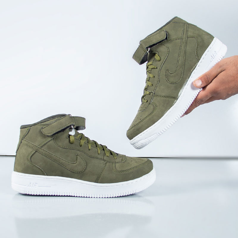کفش ساق دار NIKE مدل FORCE (سبز) - Image 4