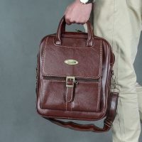 کیف اداری مدل Diplomat( قهوه ای)