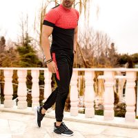 ست تیشرت شلوار Miramar (قرمز)