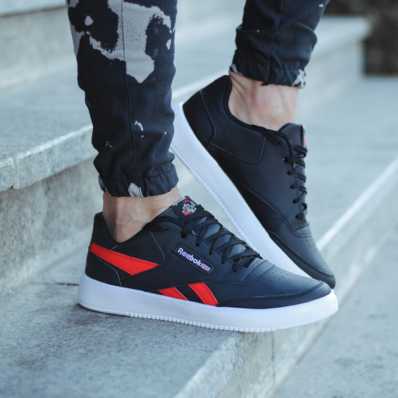 کفش مردانه Reebok مدل zoka (مشکی قرمز) - Image 4