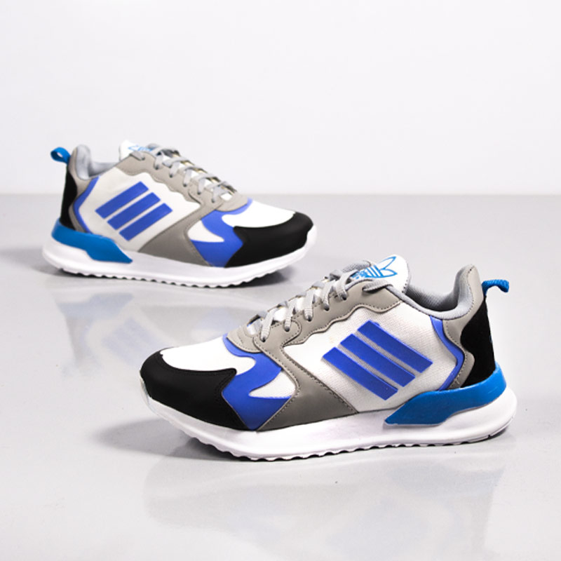 کفش مردانه adidas مدل jihoon (سفیدآبی) - Image 3