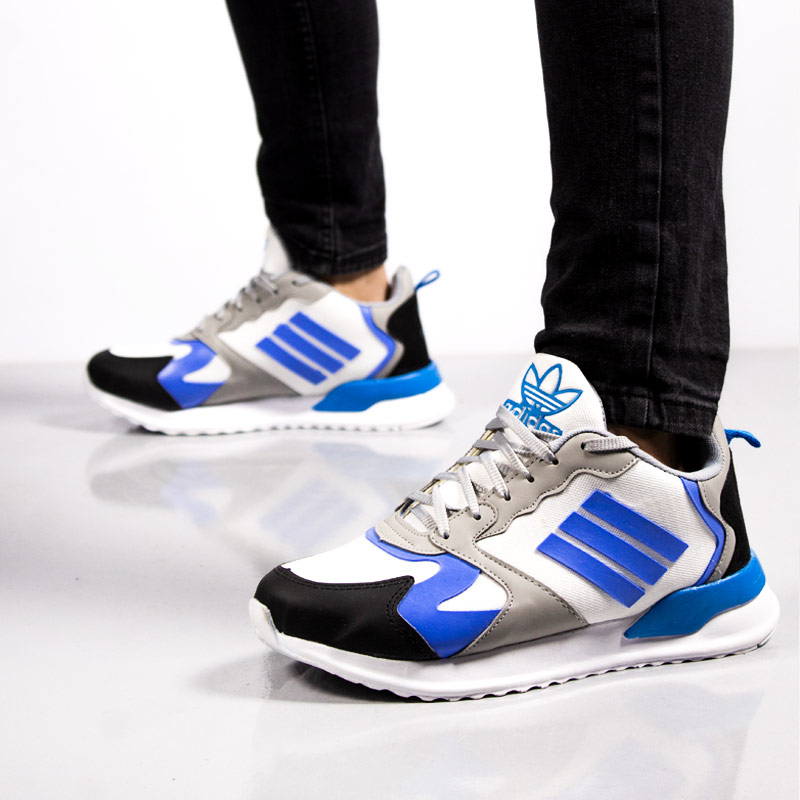 کفش مردانه adidas مدل jihoon (سفیدآبی) - Image 4
