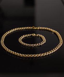 ست گردنبند و دستبند Cartier مدل Zar