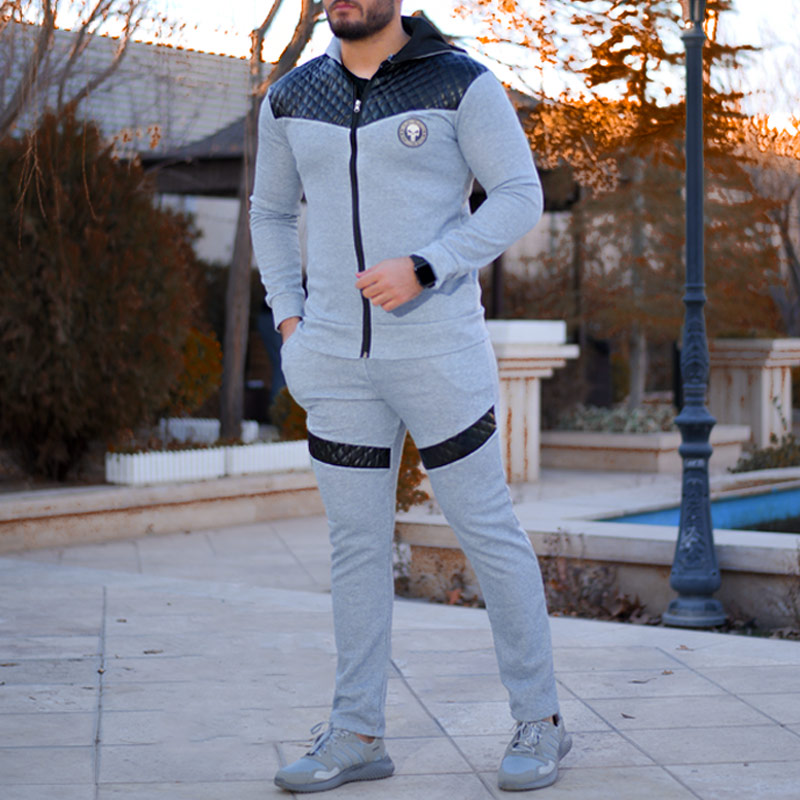 سویشرت و شلوار مردانه مدل Toofan (طوسی) - Image 2